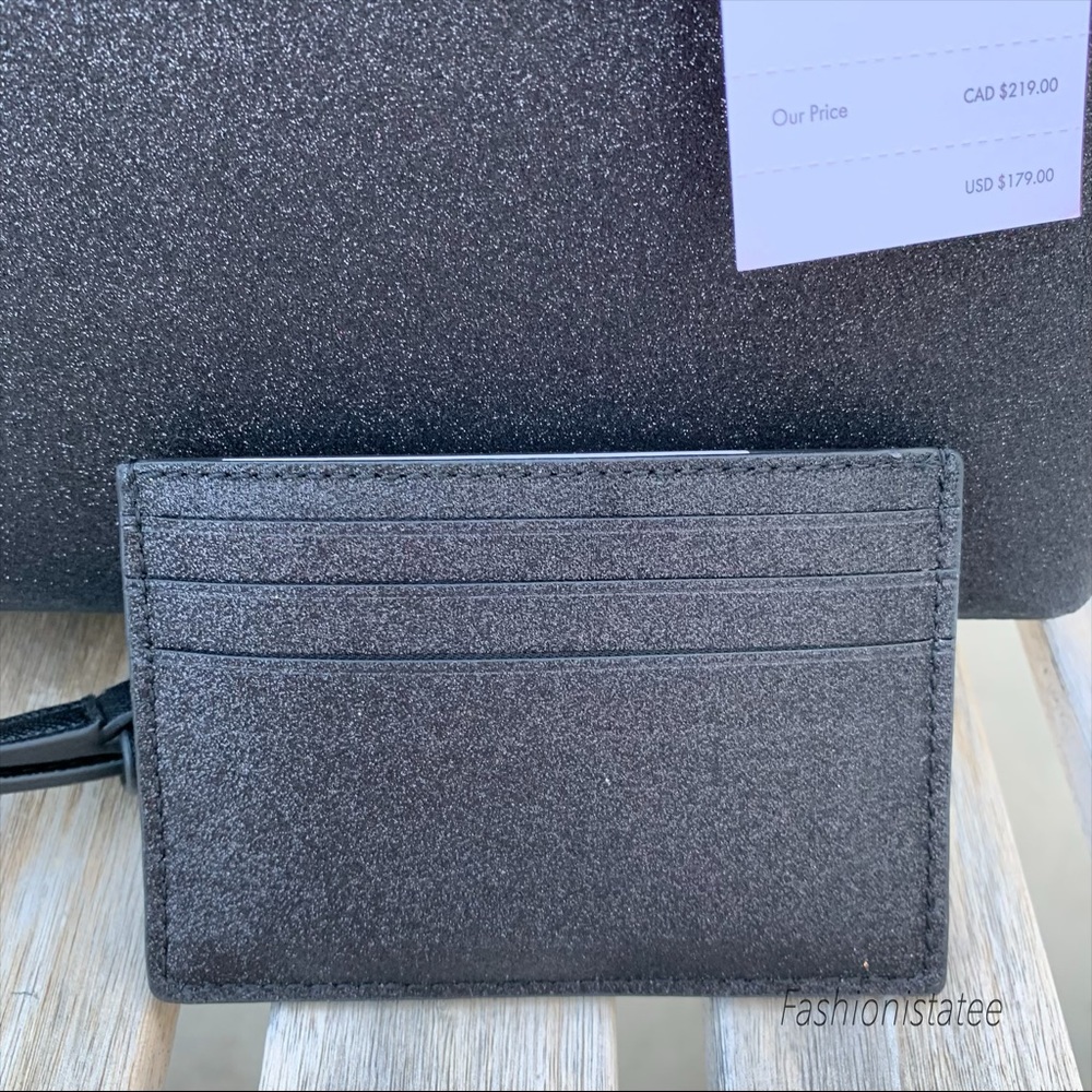 Kate spade Small Joeley Satchel Black Card Holder - Picture 4 of 8